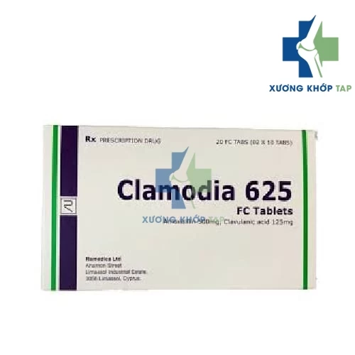 Clamodia 625 FC tablets